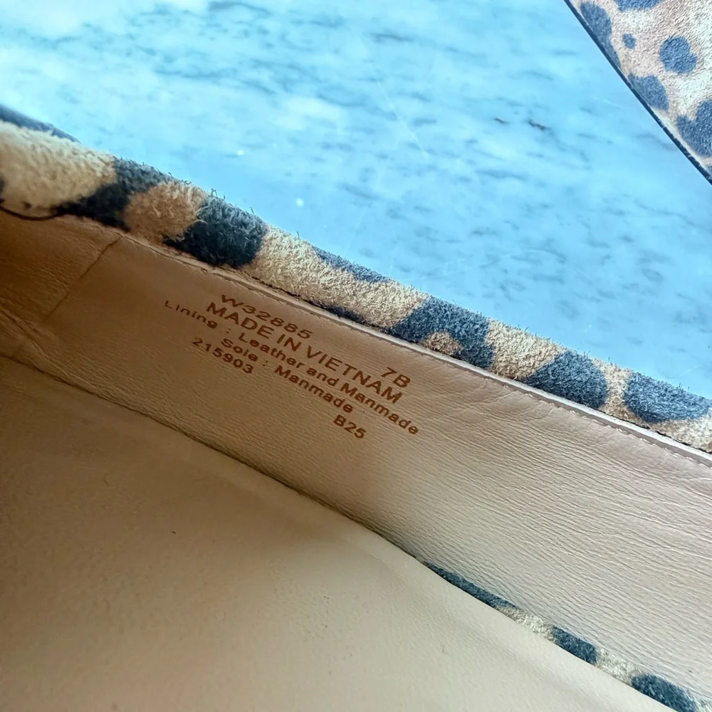 COLE HAAN Suede Bethany Ballerina Flat - Picture 9 of 10